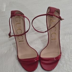 Gucci Women's Cherry Red High Heels
